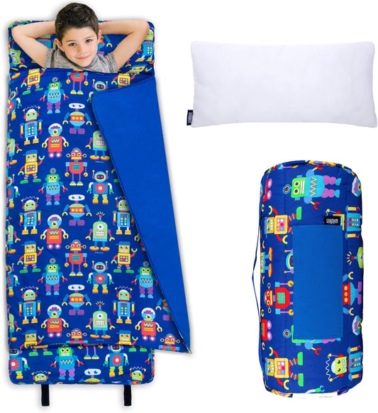 Wildkin Kids Original Nap Mat - Cozy Sleep Mat for Travel