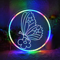 Butterfly Decorations LED Light - Unique Neon Sign for Kids Room