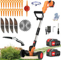 Electric Weed Wacker Cordless Eater Lightweight Edger - Portable