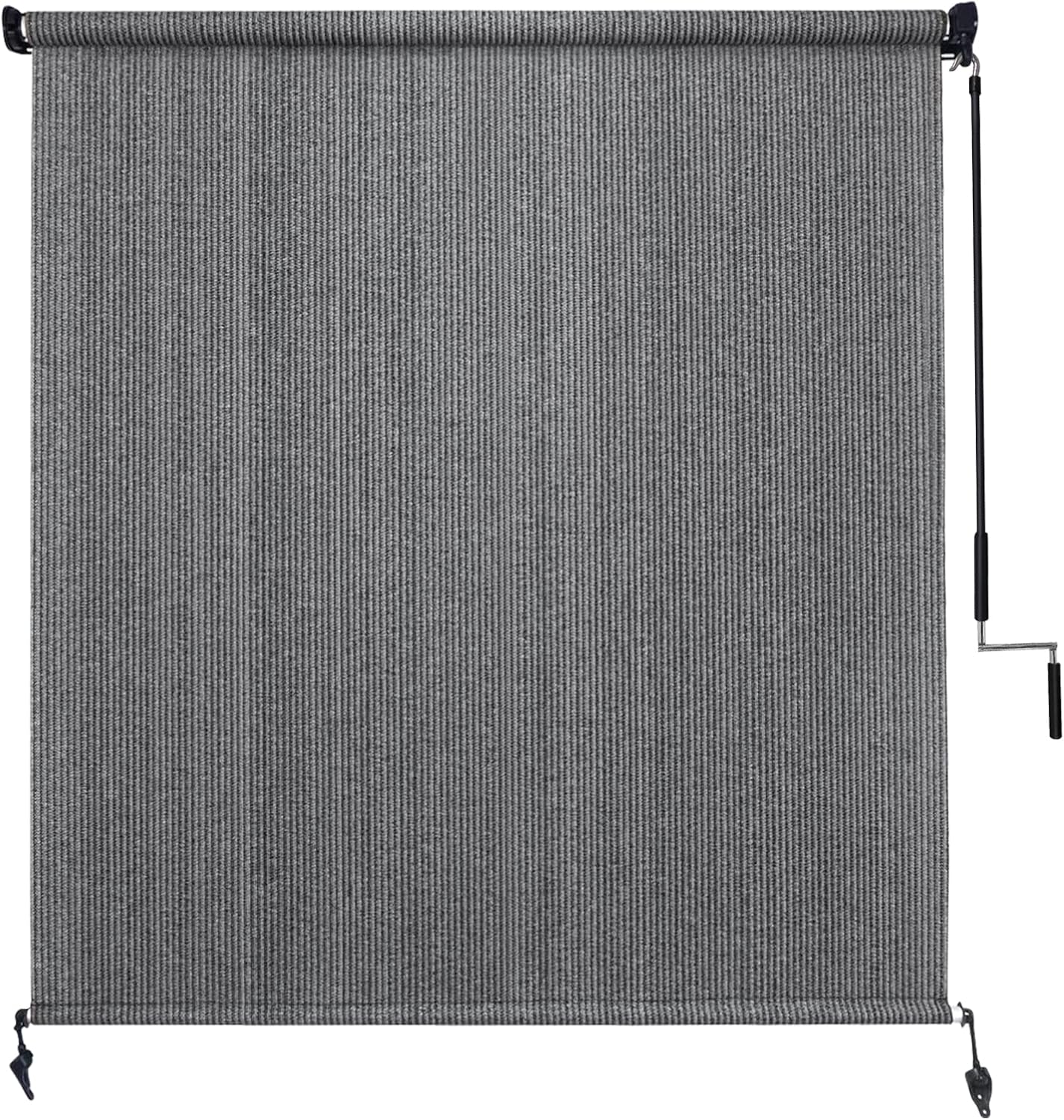 Outdoor Roller Shade 7ft X 8ft with 90% UV Protection for Patios