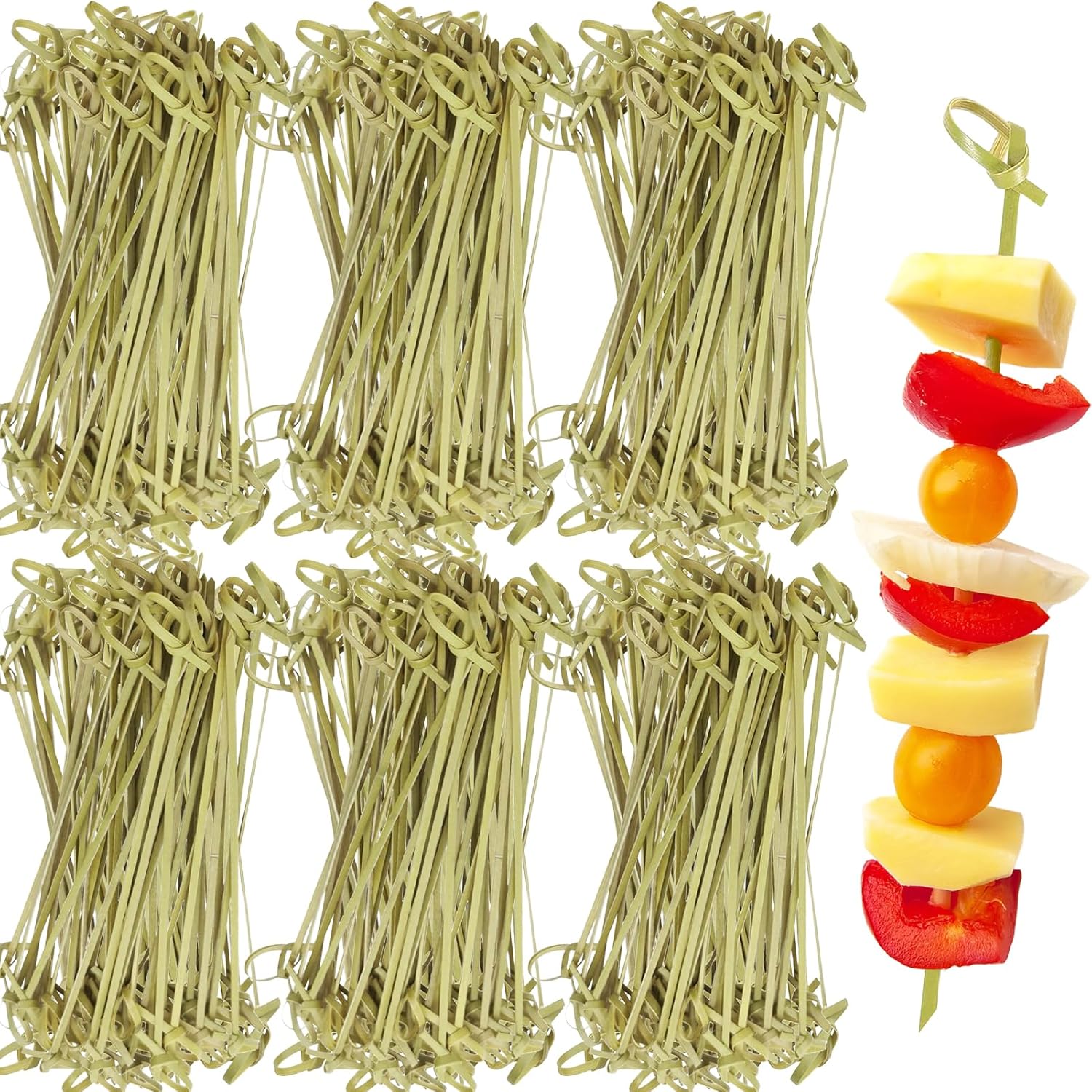 1000 Bamboo Cocktail Picks: Perfect Party Accessory!