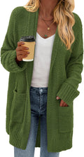 Cardigan Sweaters for Women 2025 Fall Chunky Fuzzy Knit - Cozy Layer