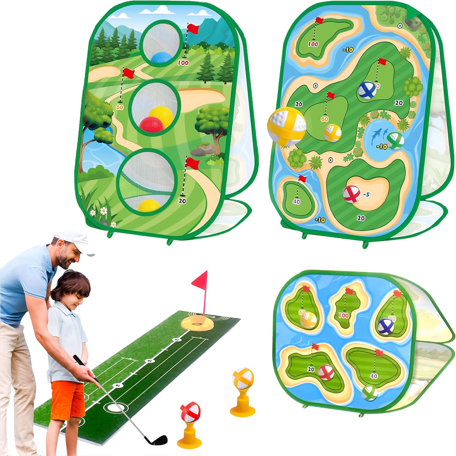Kids Sticky Golf Game Set