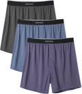 DAVID ARCHY Mens Boxer Shorts Underwear Quick Dry Breathable Boxers