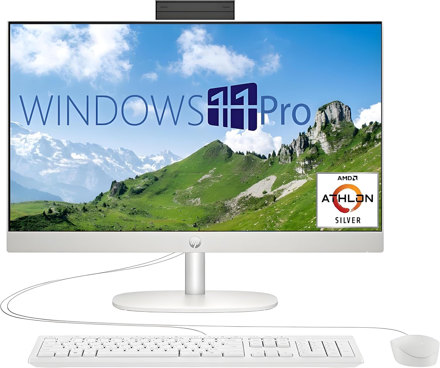 HP 24 23.8 FHD All-in-One Desktop Computer for Home Office