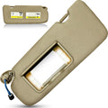 Beige Left Driver Sun Visor for Honda CRV 2017-2022 with Light
