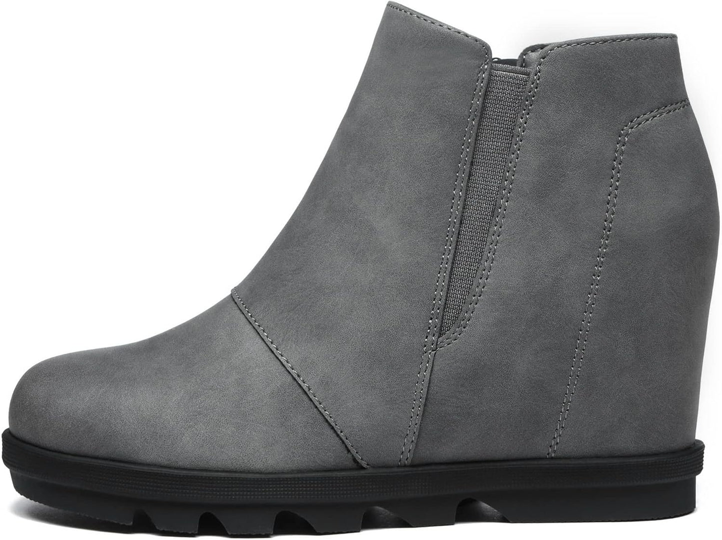 Athlefit Wedge Booties for Women: Stylish and Comfortable Fit