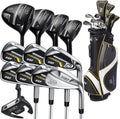 PGF Men's Gold TP Complete Golf Club Package Set [17-Pieces] - Starter