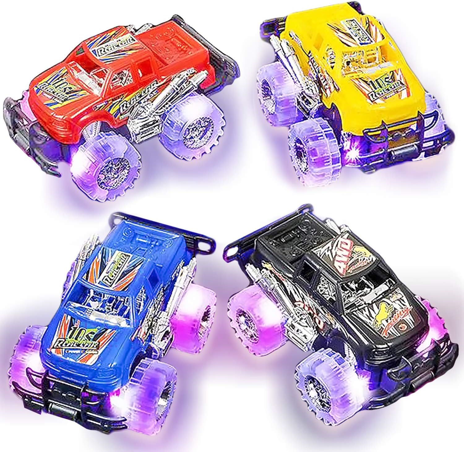 Light Up Monster Trucks Set - Toddlers' Delight