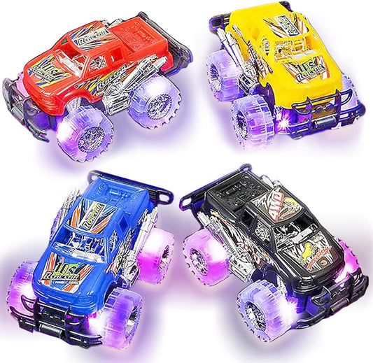 Light Up Monster Trucks Set - Toddlers' Delight