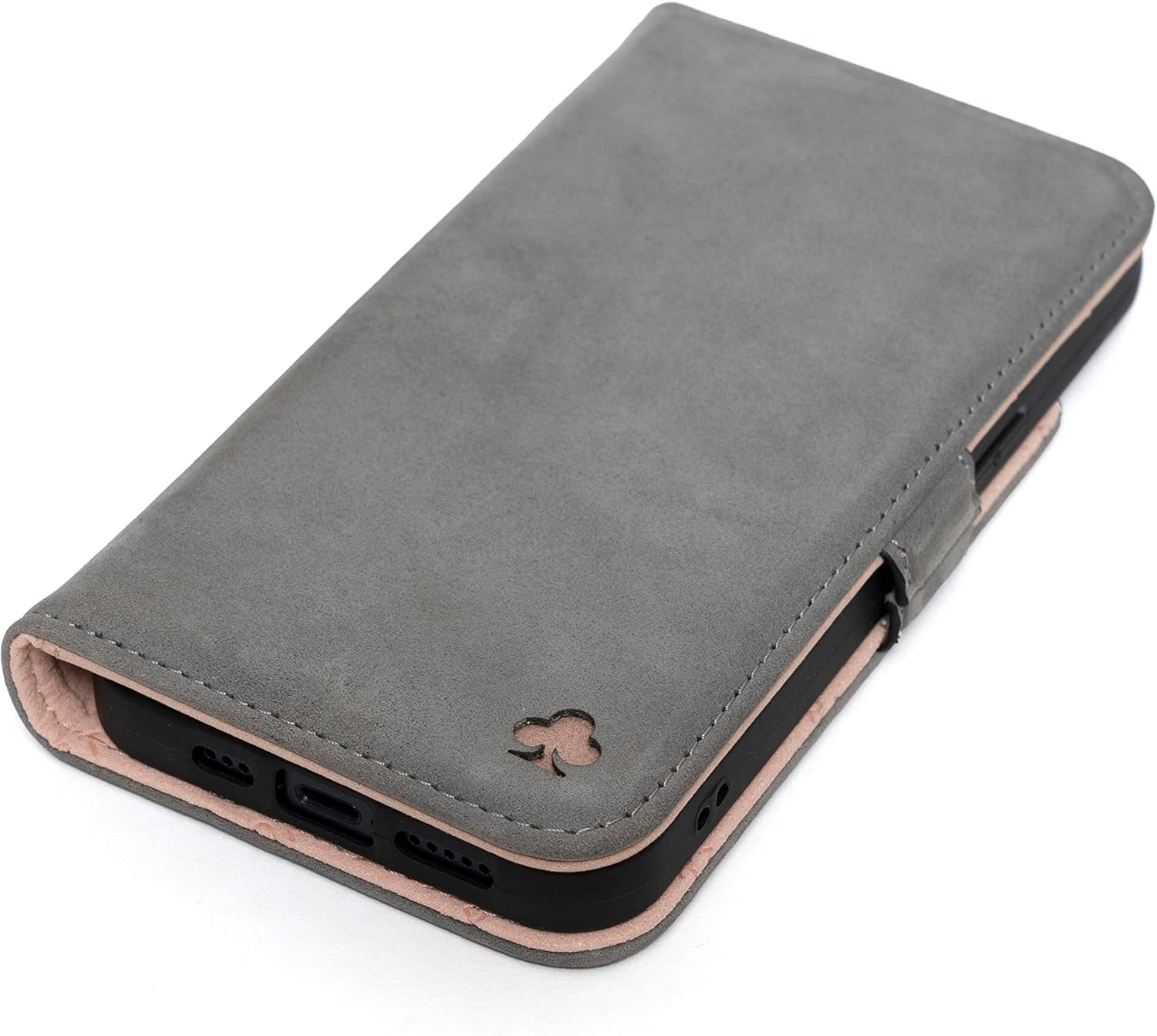 Premium Nubuck Leather Case for iPhone 16 Pro Max - Stylish & Secure