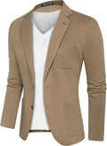 Classic Men's Casual Blazer for Lightweight Business Style