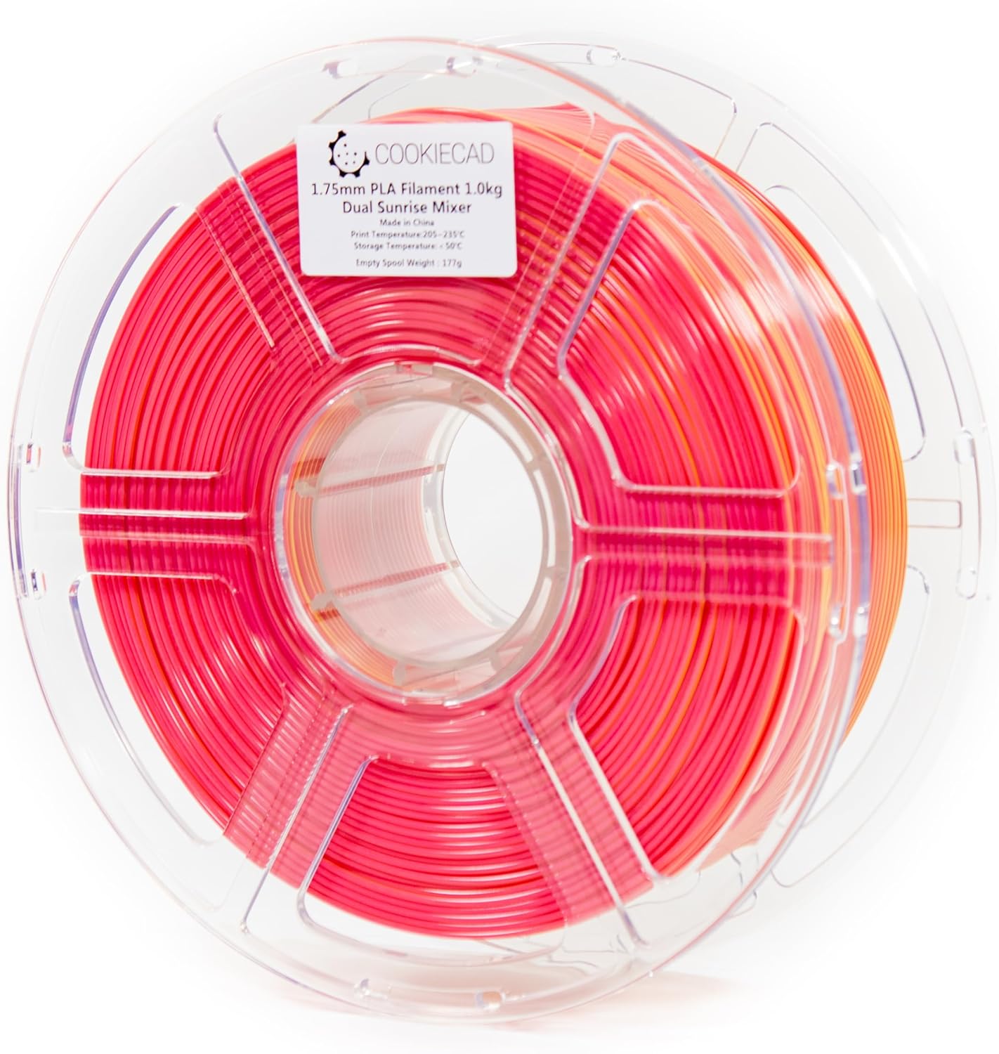 Sunrise Mixer PLA Filament 1.75mm for Stunning 3D Prints