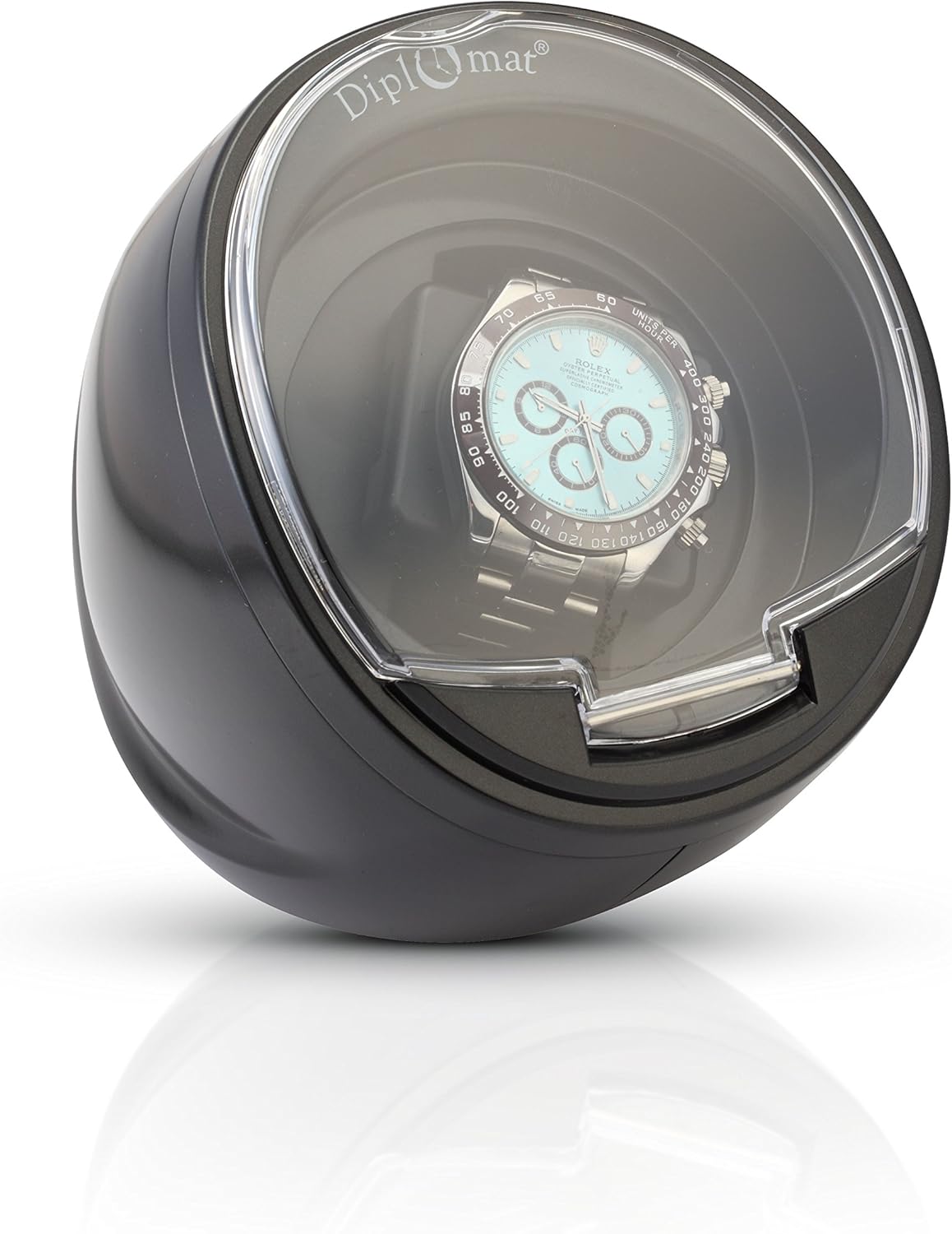 Diplomat Black Watch Winder - IC Timer Included