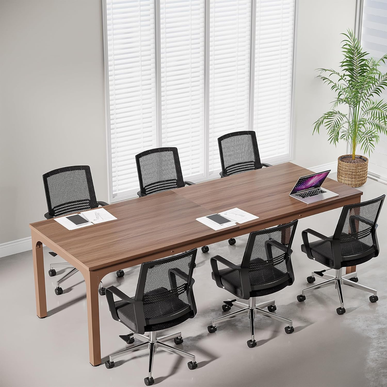 Tribesigns 6.5 FT Conference Room Table for Modern Offices