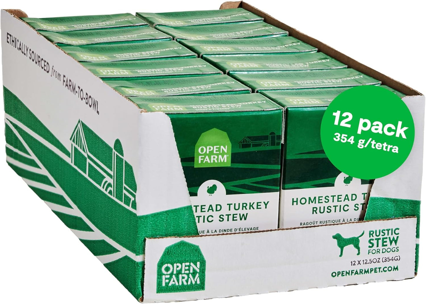 Open Farm Rustic Stews Wet Dog Food with Human-Grade Ingredients