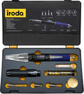 Cordless Soldering Iron Kit 30-125W - Portable 4-in-1 Butane Tool