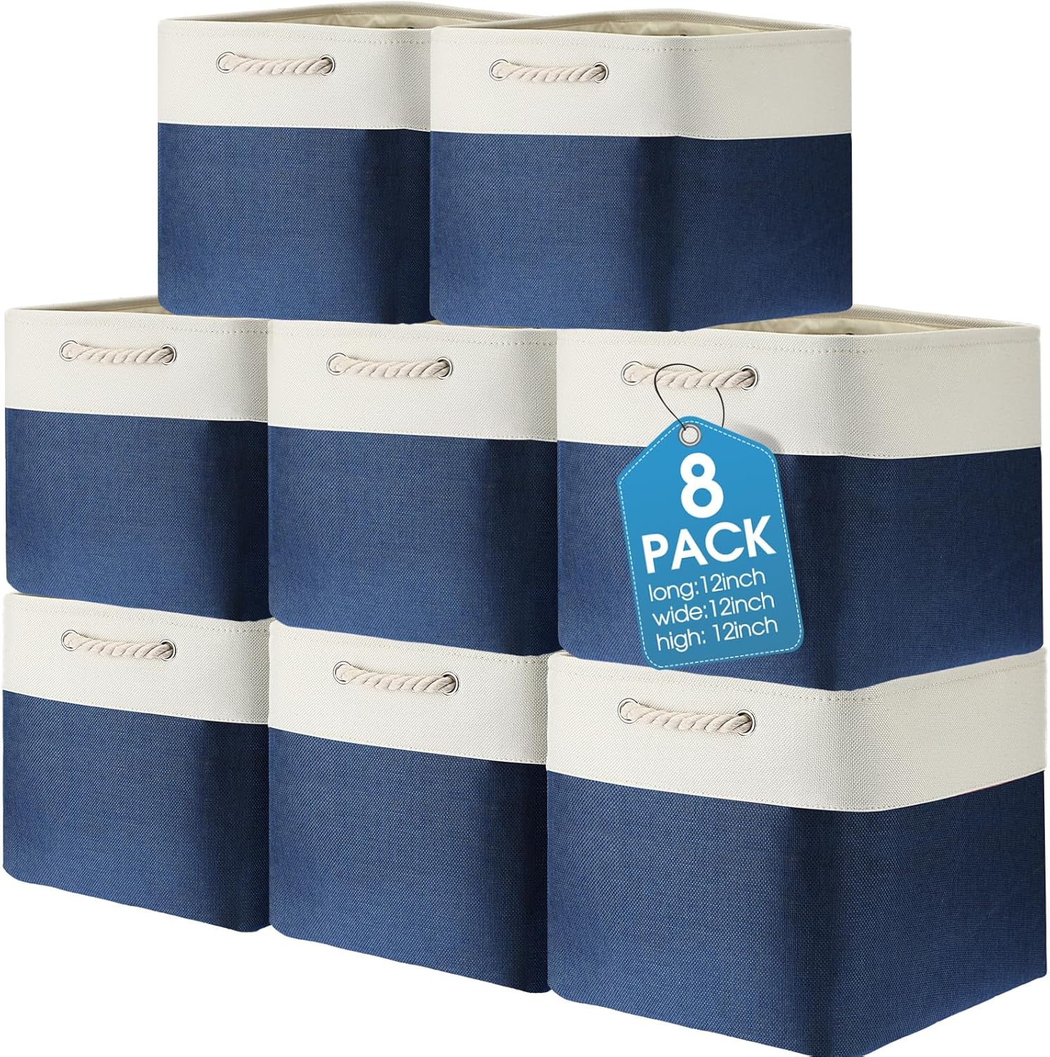 Meekoo Collapsible Storage Bins for Home Organization Needs