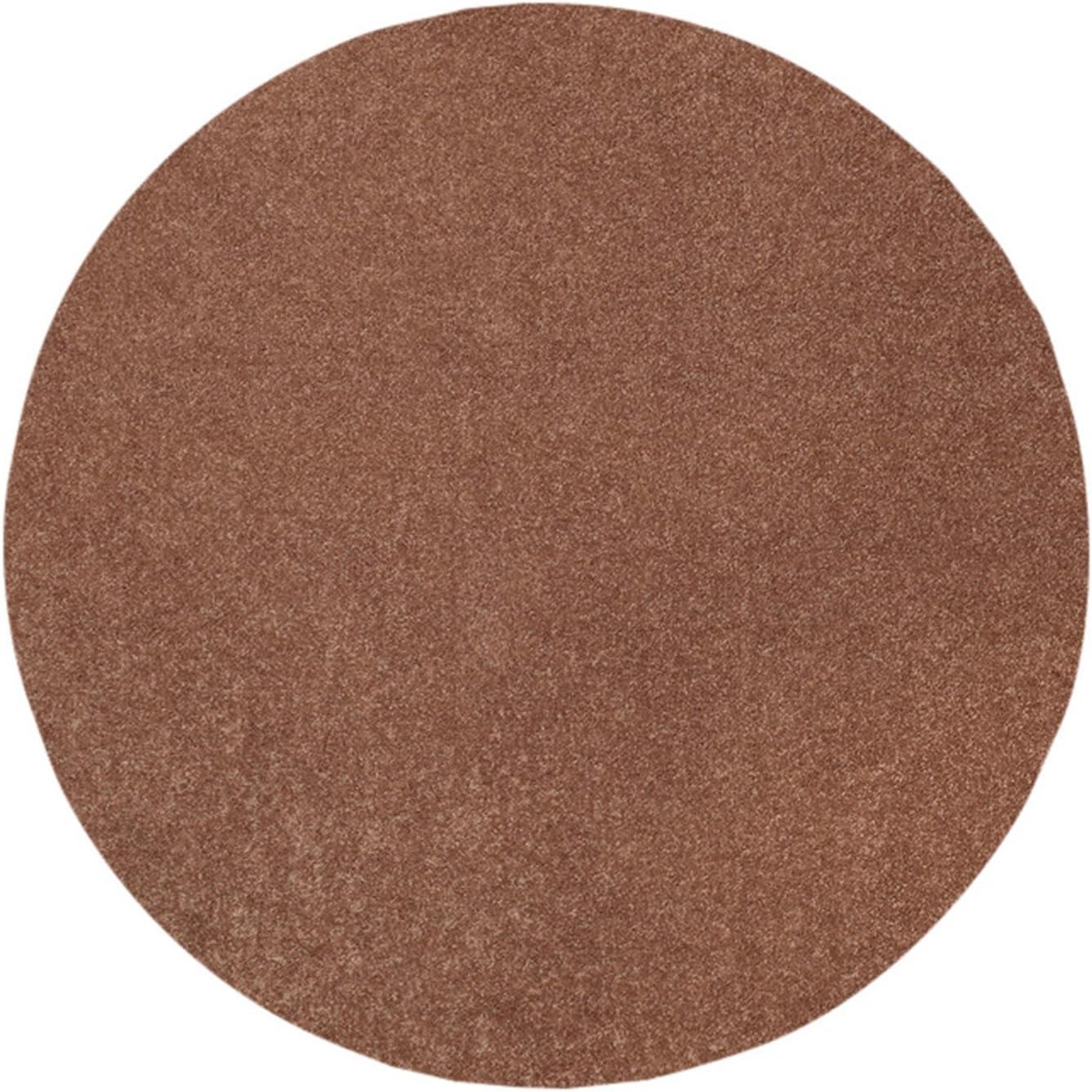Pet Friendly Solid Color Area Rug Brown - Perfect for Any Room