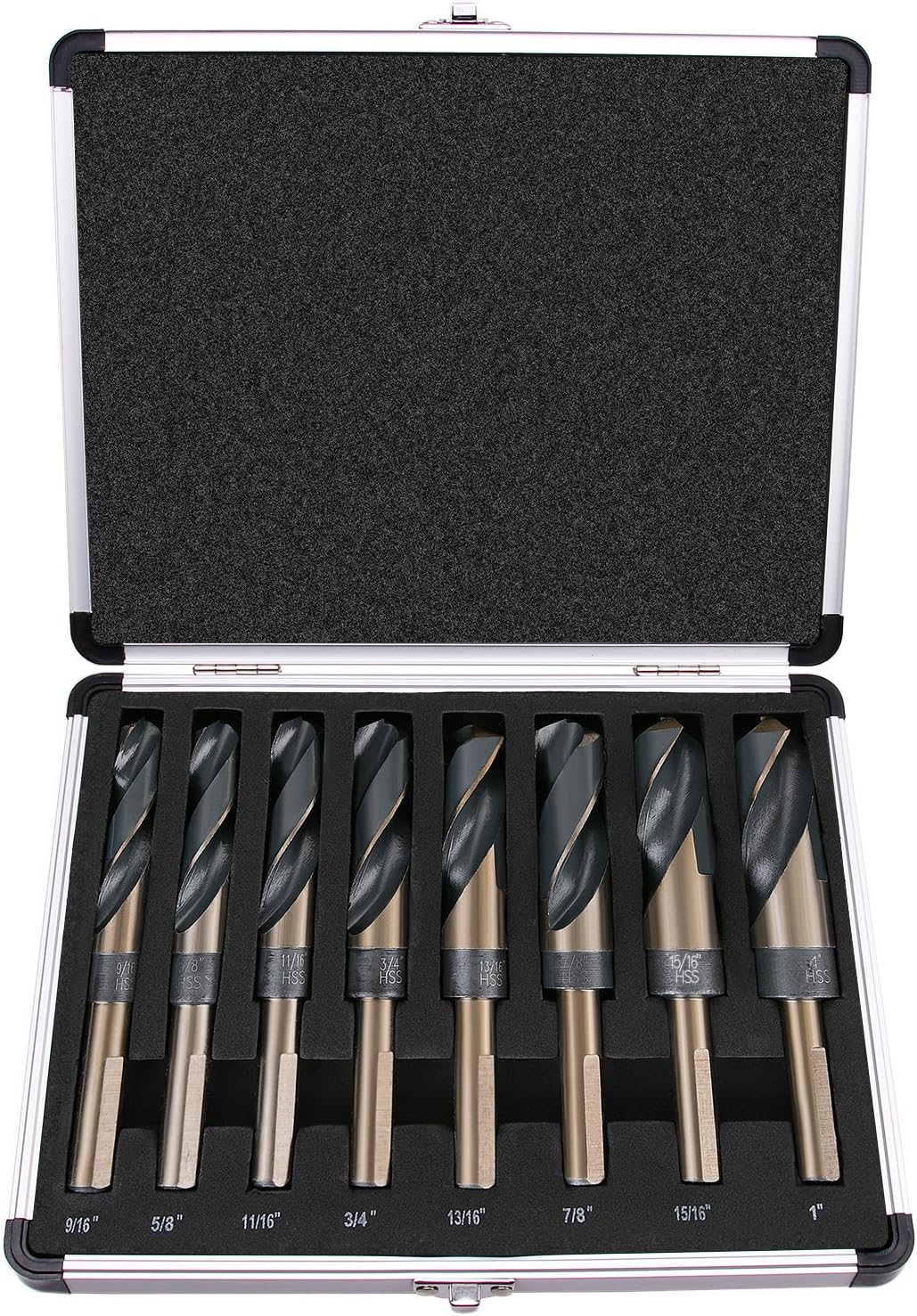 EFFICERE 8-Piece Premium Reduced Shank Drill Bit Set Review