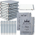 Christian Gift Set 10 A6 Leather Notebooks with Pens - Bulk Prayer