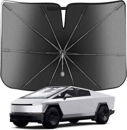 Epltion Portable Cybertruck Windshield Sunshade Umbrella