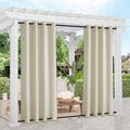 NICETOWN Outdoor Curtains for Patio 2 Panels - Waterproof Privacy