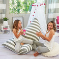 Bean Bag Toy Organizer - Comfy Lounger for Kids