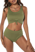ZAFUL Women's Chic High Waisted Tankini Set for Summer Style