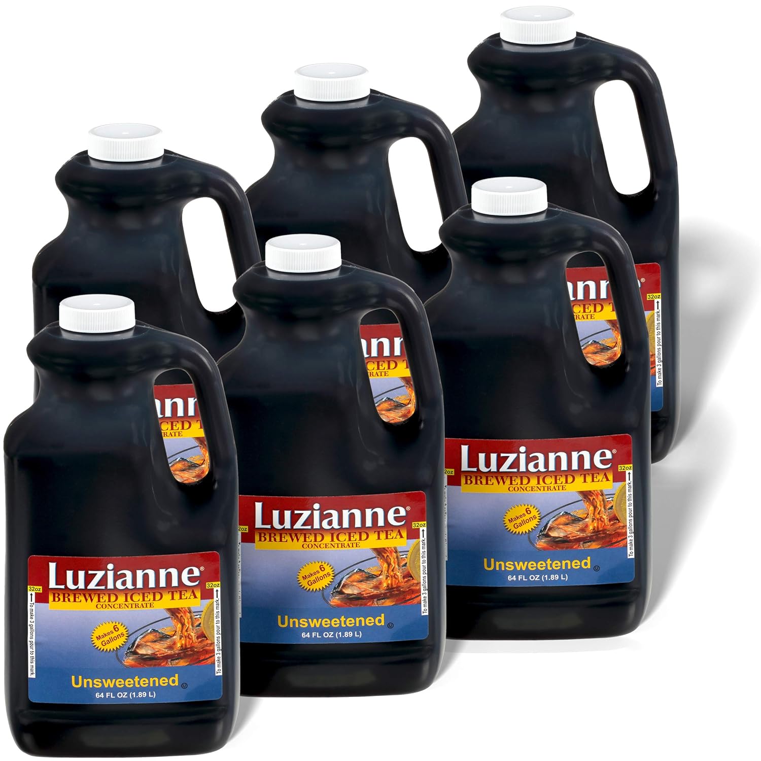 Luzianne Iced Tea Concentrate for Refreshing Unsweetened Tea