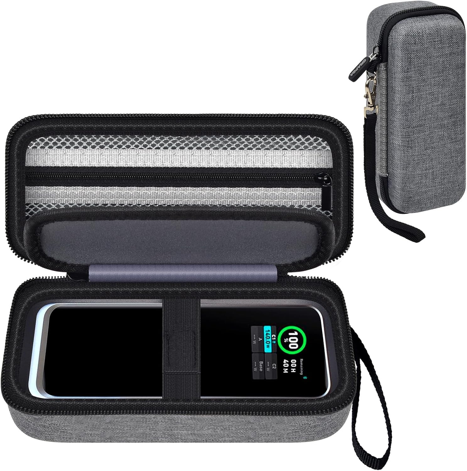 Protective Travel Case for Anker Power Bank 27,650mAh Grey