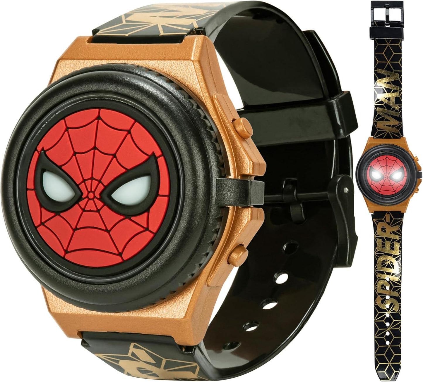 Spider-Man Kids' LCD Watch - Light-Up & Durable