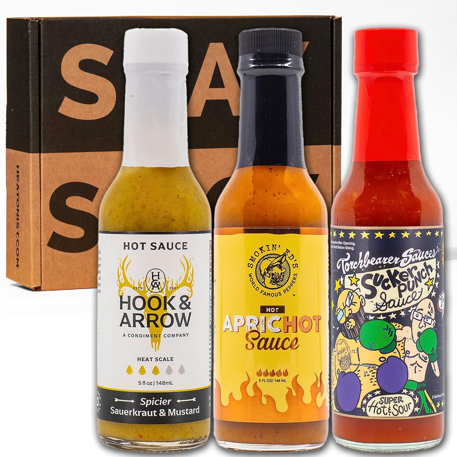 Hot Ones Hot Sauce Challenge Set - Season 27 Heat Variety Pack