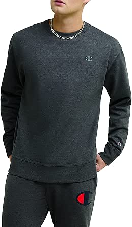 Champion Men's Powerblend Fleece Crewneck Sweatshirt Review