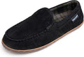 Minnetonka Men's Tilden Moccasin Suede Slippers - Warm, Durable