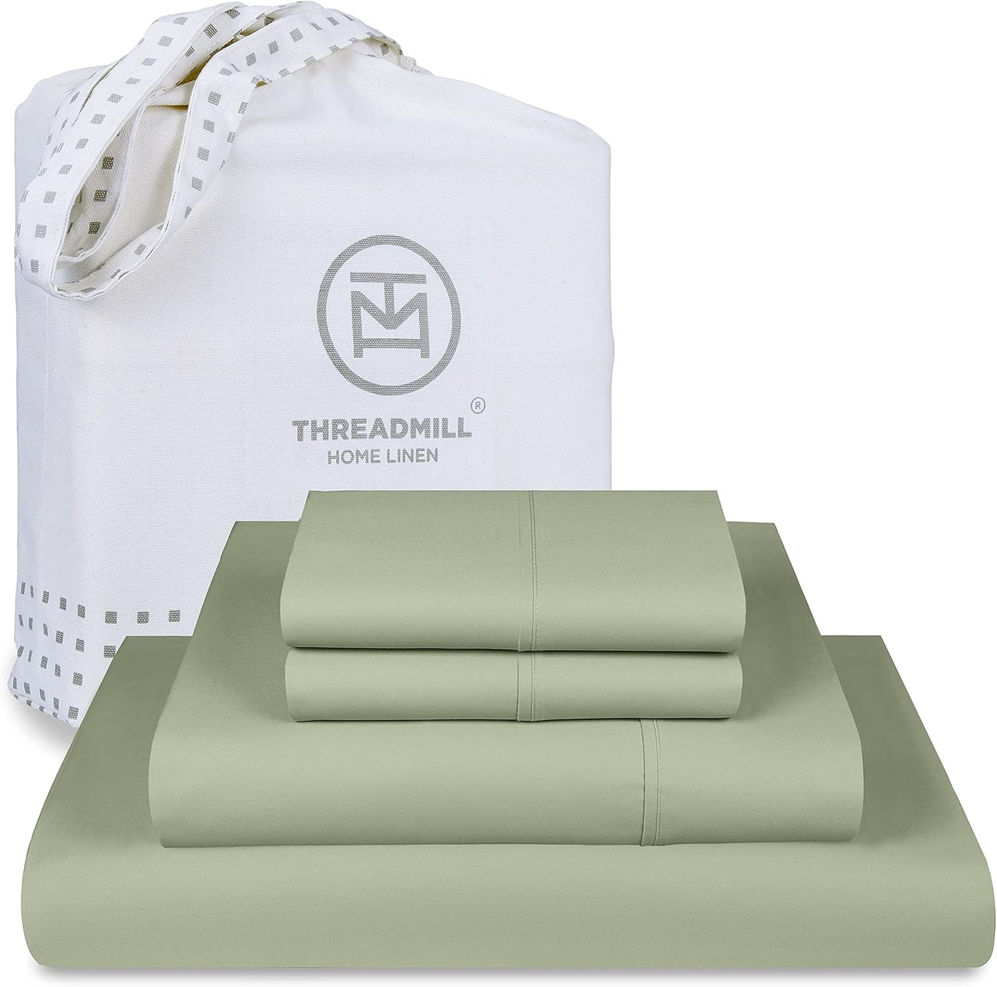 Luxury Supima Cotton Sheets Set for Queen Size Bed - 1000 TC