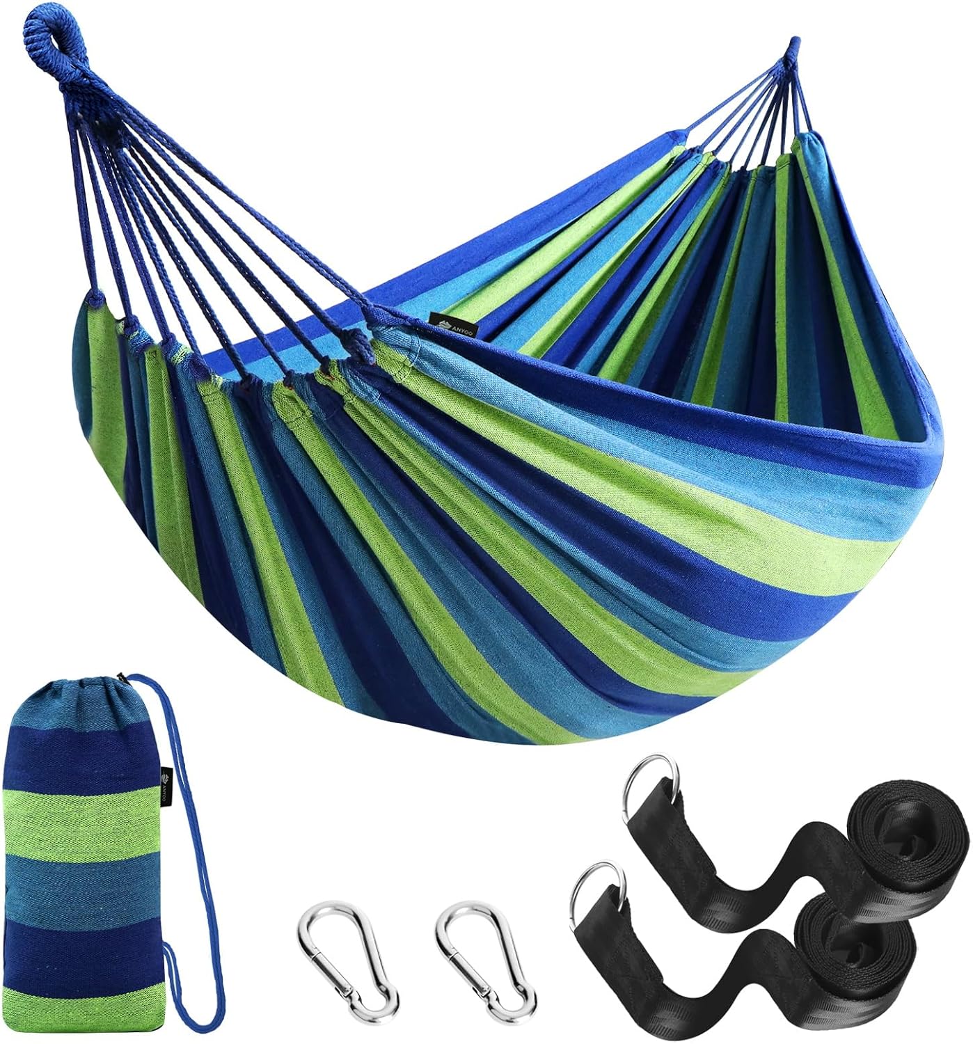 ANYOO Cotton Hammock: Comfort & Strength in 1!