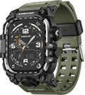 amBand Rugged Case with Band for Apple Watch 46mm - Military