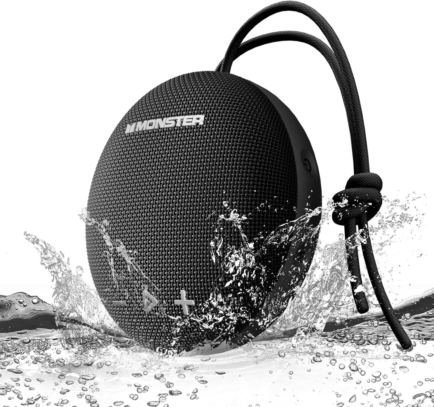 Monster Bluetooth Speaker - Waterproof IPX8 with Loud HD Sound