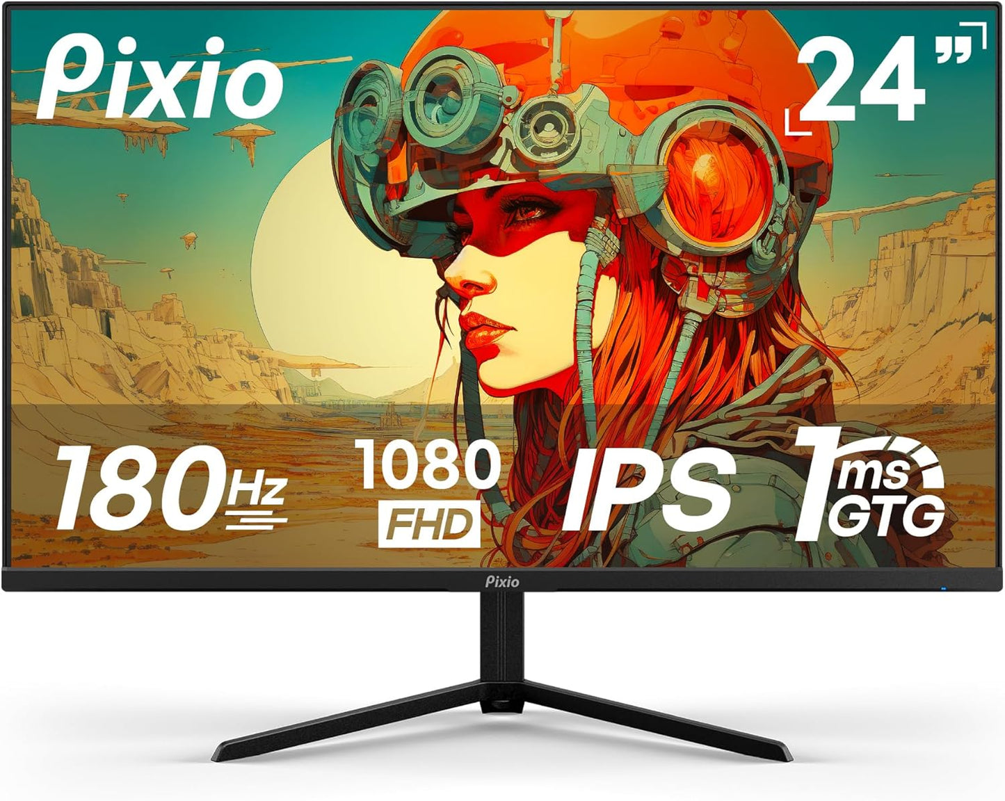 Pixio PX248 Prime V2 24 inch Gaming Monitor with 180Hz Refresh Rate