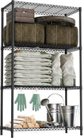 Standing Shelf Units Wire Rust-Proof Outdoor Storage Shelving
