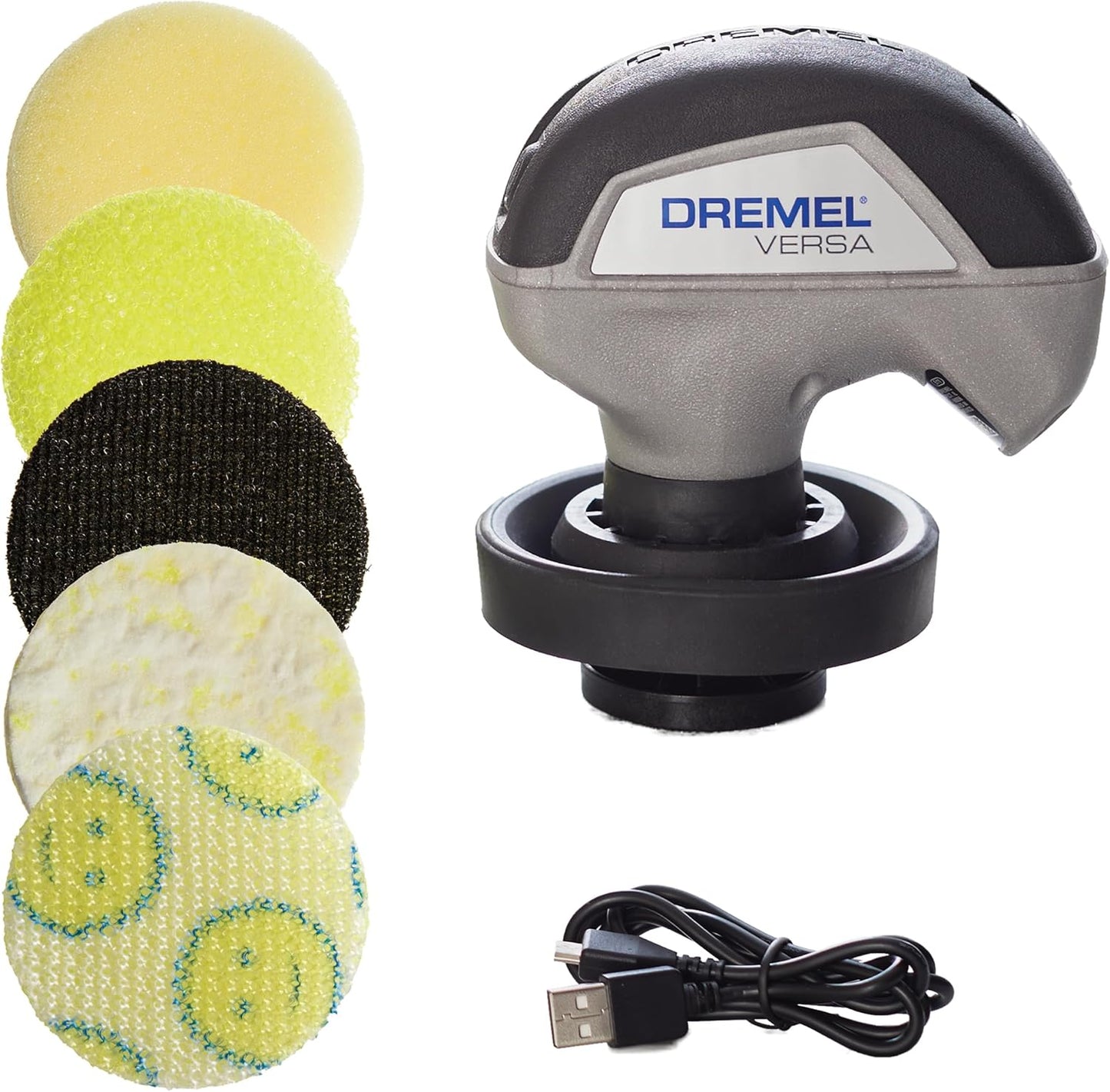 Dremel Versa Power Scrubber Kit for Effortless Multi-Surface Cleaning