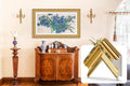Frame My TV Deco TV Frame Ornate Gold for Samsung The Frame 55in