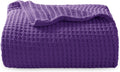 Bedsure Gentlesoft 100% Cotton Twin XL Waffle Blanket - Soft