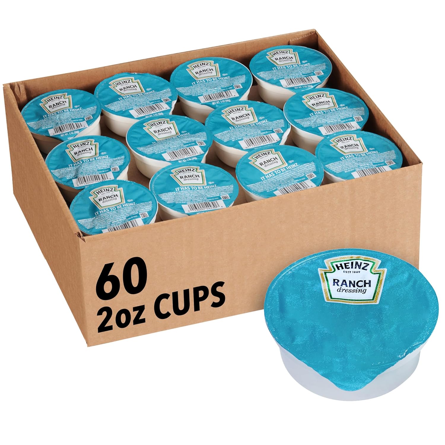 Heinz Ranch Dressing Single Serve Packets for Delicious Meals