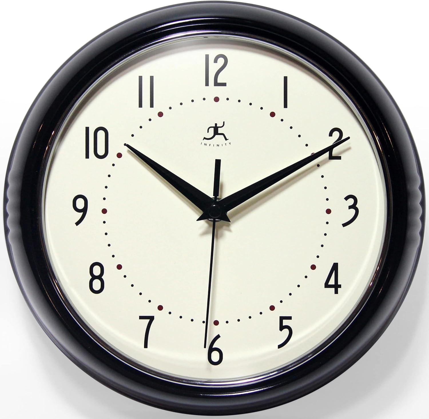 Retro Silent Sweep Non-Ticking Wall Clock for Modern Decor