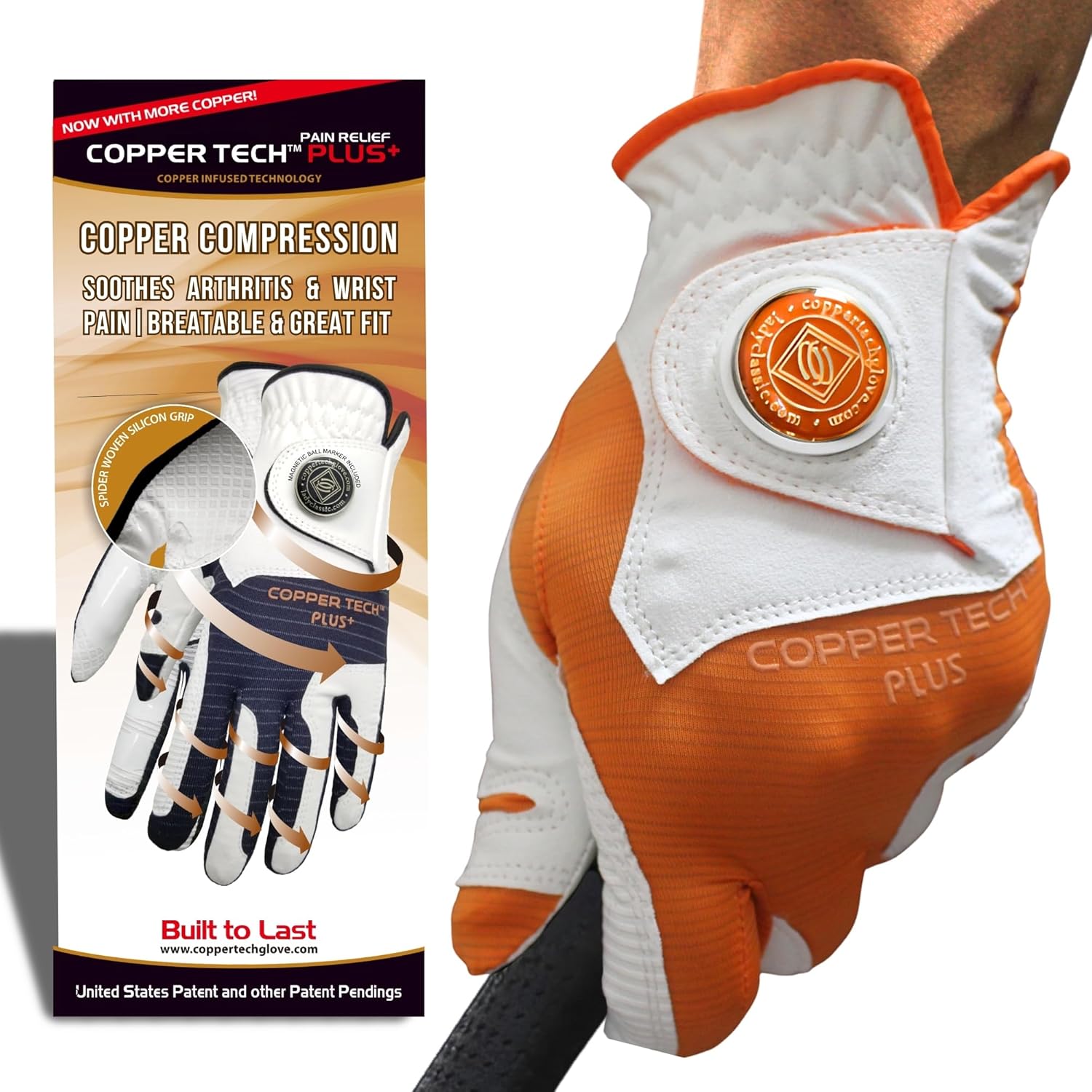 Copper Tech Joint-Friendly Golf Gloves