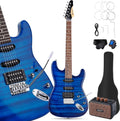 Leo Jaymz 39in ST Style Electric Guitar Starter Kit - Great Value