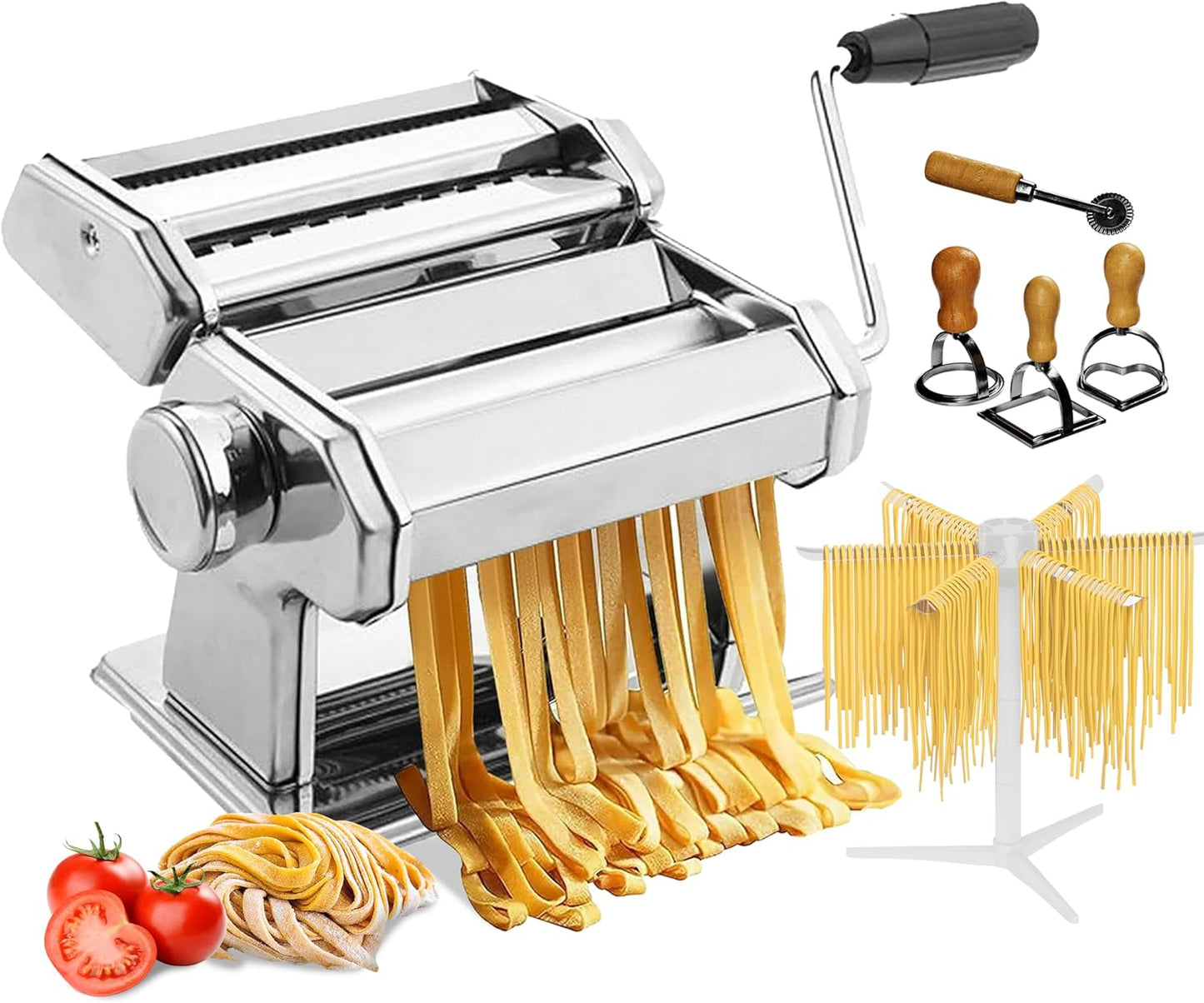 Nonni's Kitchen 9-in-1 Pasta Maker: Perfect Homemade Pasta Every Time!