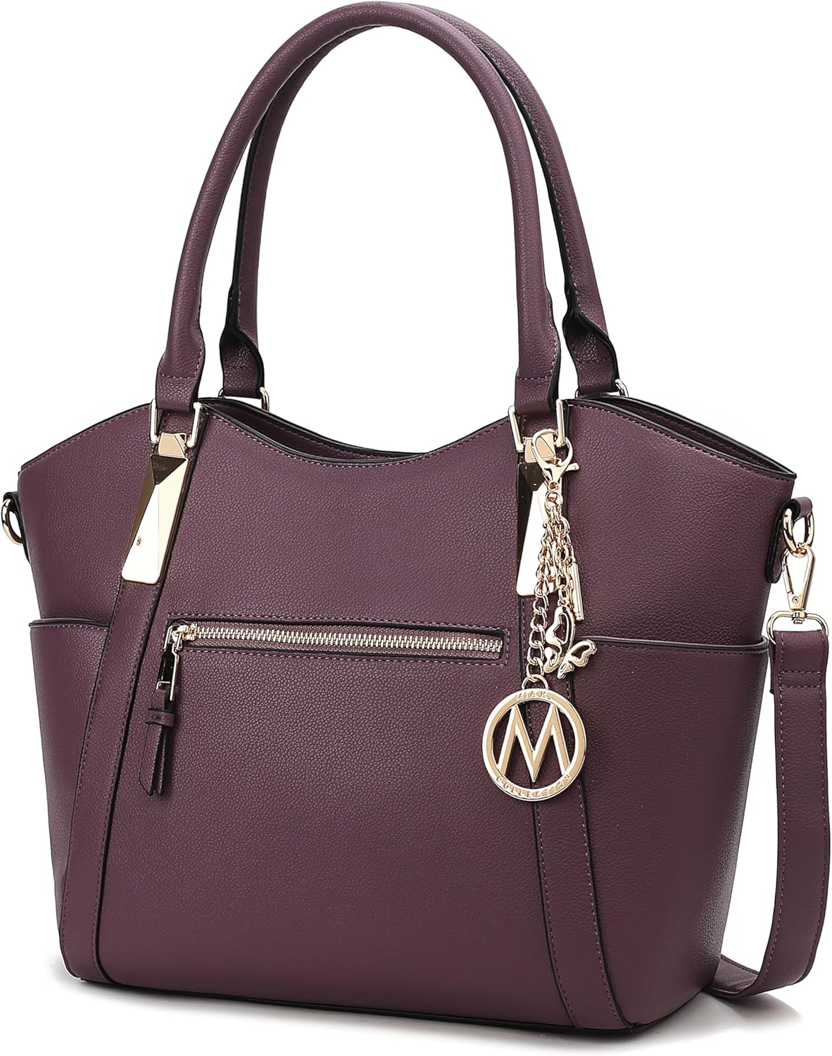 MKF Collection Tote Bag for Women - Stylish Vegan Leather Purse